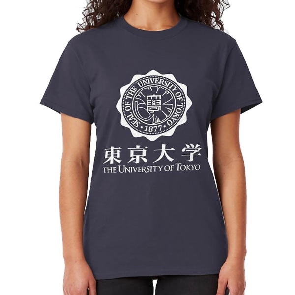 TOKYO UNIVERSITY T-shirt navy XL