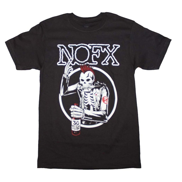 Nofx T-skjorte NOFX Gammel Skalle T-skjorte S