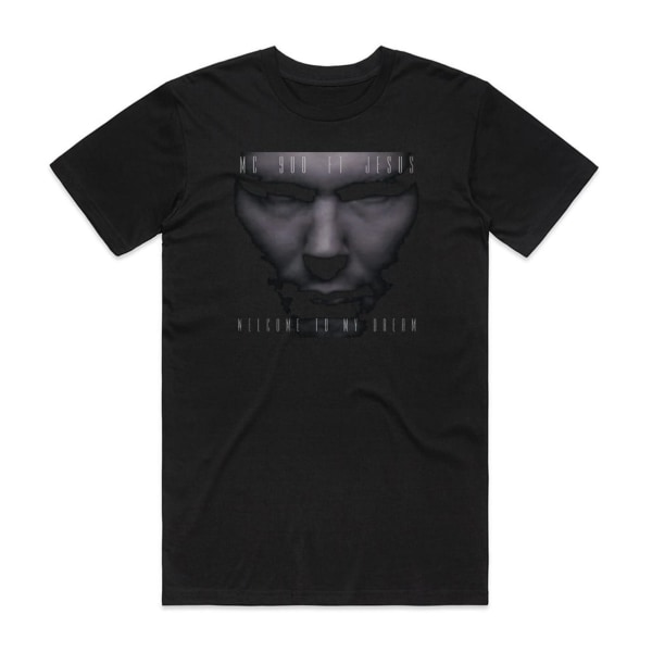 MC 900 Ft Jesus Velkommen Til Min Drøm Album Cover T-Shirt Sort XL