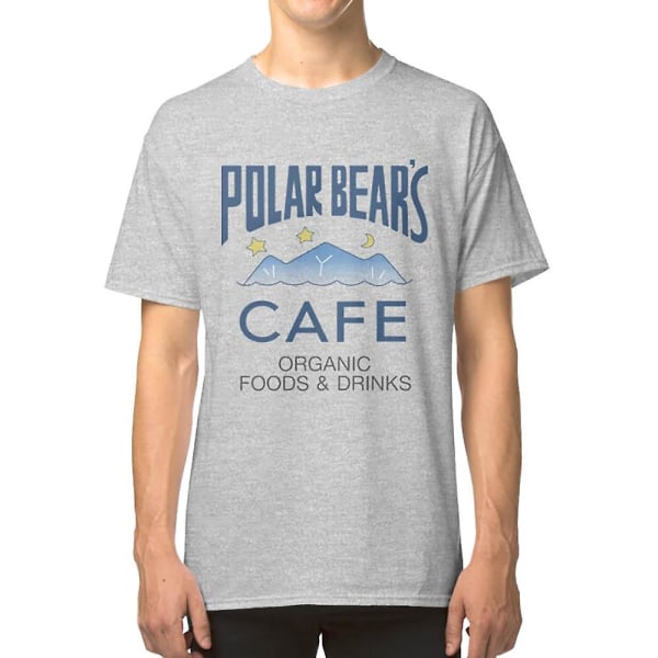 Polar Bear Cafe / Kedelig T-shirt white