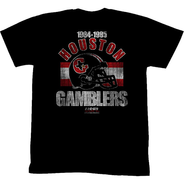 Houston Gamblers USFL T-paita M