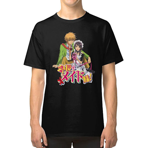 Maid Sama -logolla varustettu T-paita XL