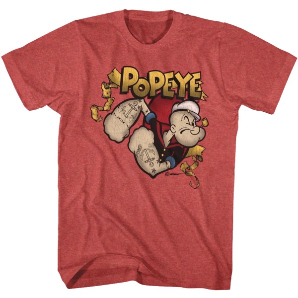 Popeye Gyllene Banner T-shirt XXXL