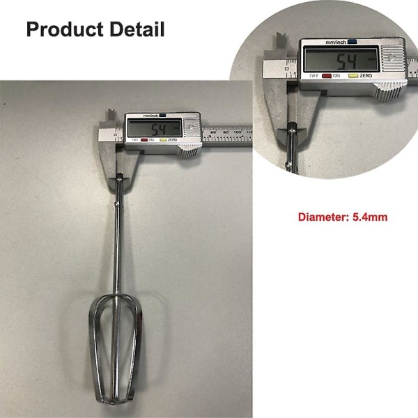 Tillbehör till elektrisk äggvisp - Vispset för ägg, ballongvisp, kökstillbehör