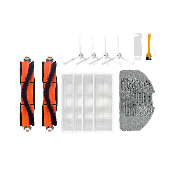 Reservefilter, moppbørste og støvsugertilbehør for Mi 2 Lite/mi 2 Pro/mjstl/mjst1s støvsuger