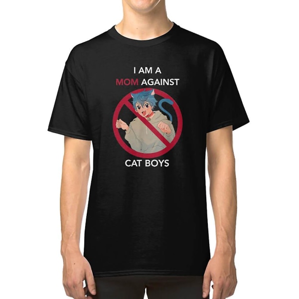 Jag Är En Mamma Mot Kattpojkar T-shirt XXXL