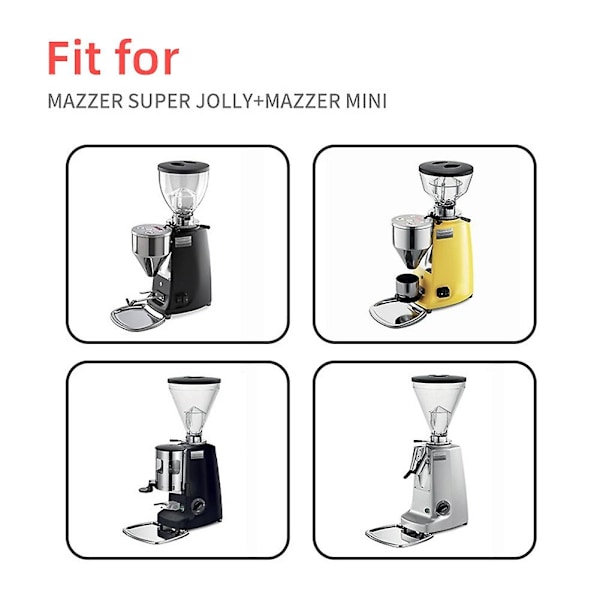 Kvarnens press- och blåsförlängning för att rengöra kvarnrester, för Mazzer Mini kaffekvarn