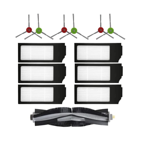 DEBO X1plus/ DEBO T10 Plus sugekopp tilbehørssett, hovedbørste, filter, sidebørste