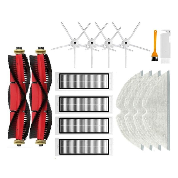 Rullborste för S5 S502-00 S502-02 S5 Max S6 S6 Maxv S6 Pure E4 E5 Robotdammsugare