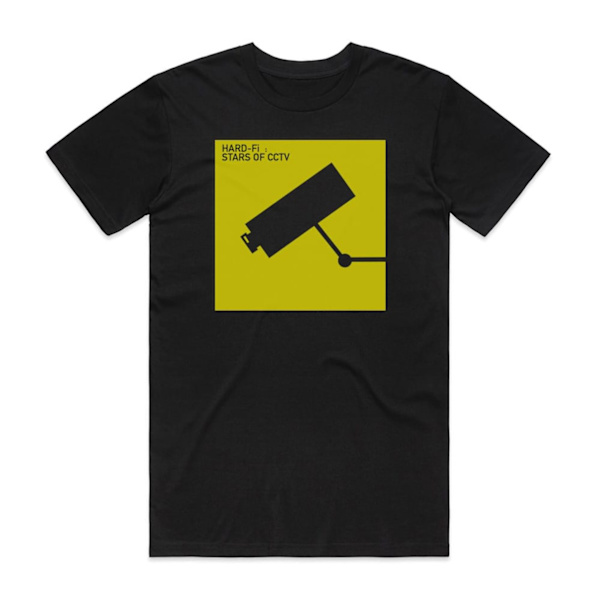 Hard-Fi Stars Of Cctv Album Cover T-shirt Svart S