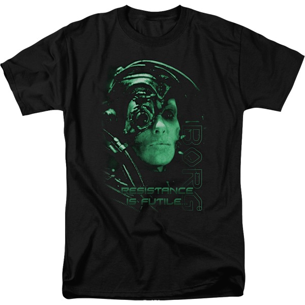 Vastustaminen On Turhaa Star Trek T-paita XXXL