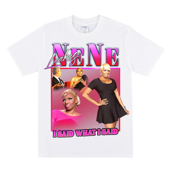 NENE LEAKES Homage T-shirt White XXXL