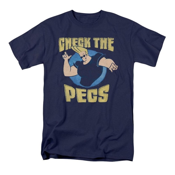 Johnny Bravo Check The Pects T-shirt L