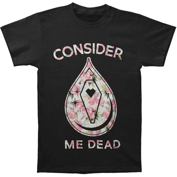 Consider Me Dead Floral Drop T-shirt XL