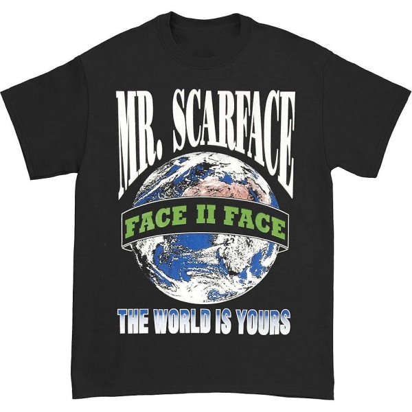 Scarface (Rapper) Face II Face T-shirt XL