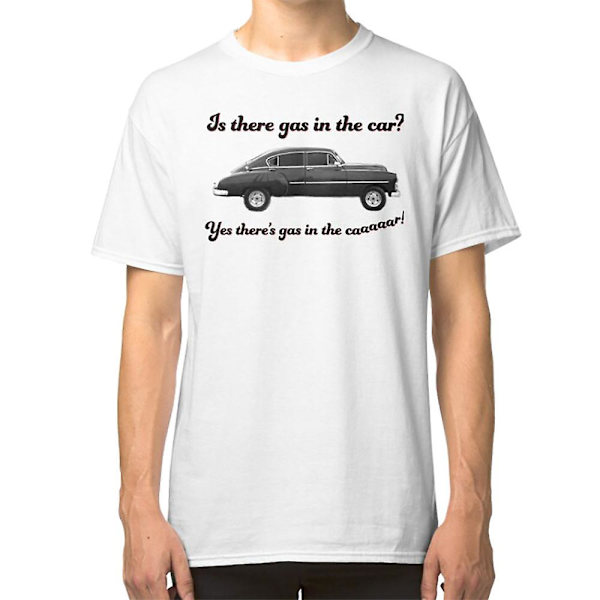 Steely Dan Kid Charlemagne Gas in the Car T-skjorte S