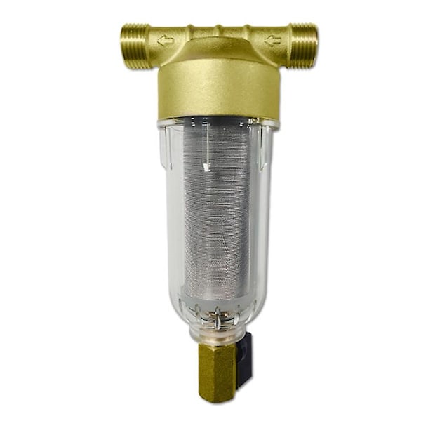 Spin Sediment Filter Återanvändbar Sedimentvattenförfilter 40-60 Mikron Vattenfilter