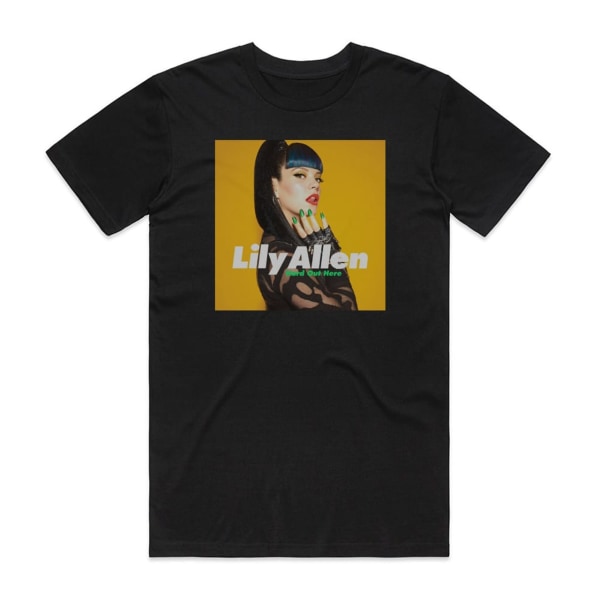 Lily Allen Hard Out Here Album Cover T-skjorte Svart M