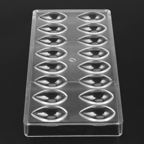 Lotusformet PC polycarbonat chokoladeform 3D mad chokoladeform køkkenredskaber bageform værktøjer