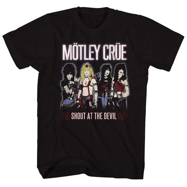 Motley Crue T-shirt Shout At The Devil Motley Crue Shirt XXL