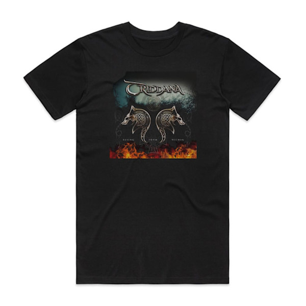 Triddana Rising From Within Album Cover T-Shirt Sort M