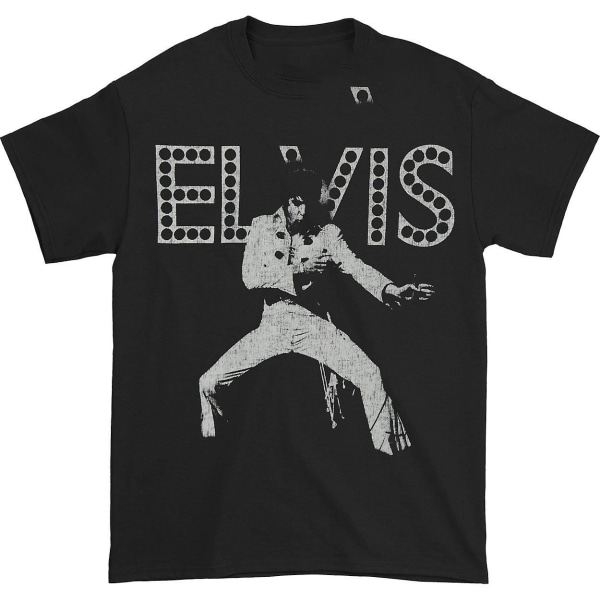 Elvis Presley Dance In Lights T-shirt för Herrar M