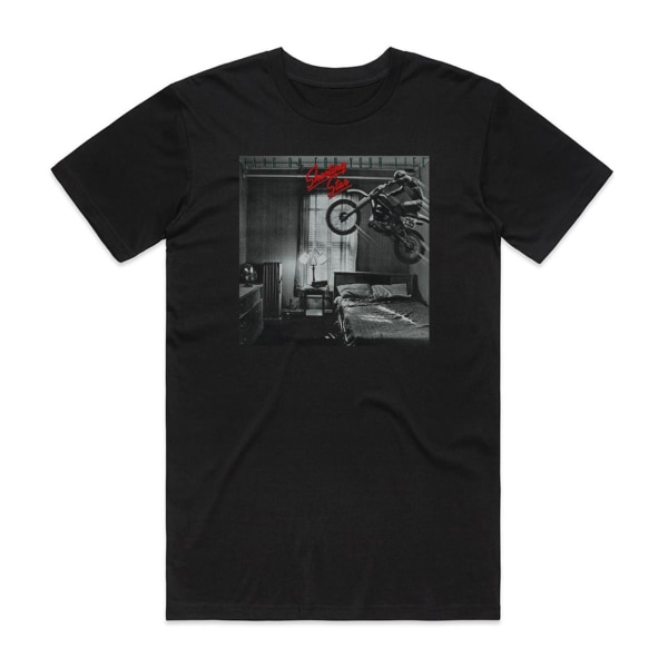 Shooting Star Hang On For Your Life Album Cover T-Shirt Black M