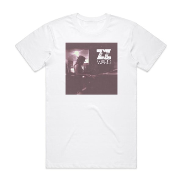 ZZ Ward Criminal Album Cover T-shirt Vit XL