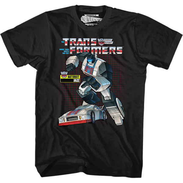 Retro Jazz Transformers T-shirt M