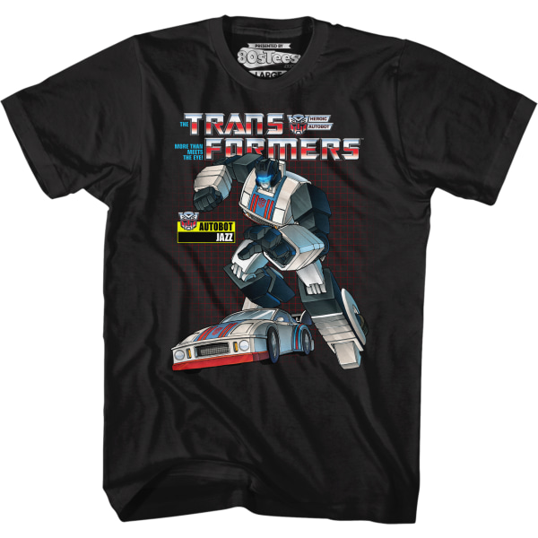 Retro Jazz Transformers T-skjorte M