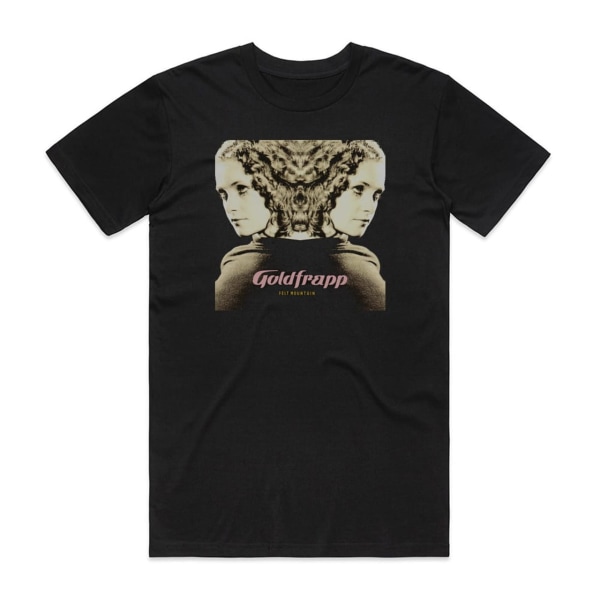 Goldfrapp Felt Mountain Album Cover T-Shirt Svart XXL