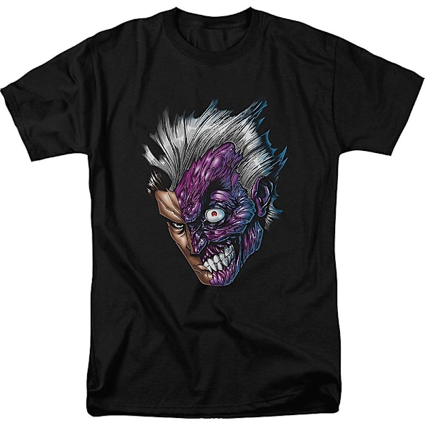To-ansikt Batman T-skjorte M