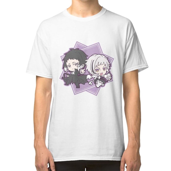 Bungo Stray Dogs- Atsushi Nakajima & Ryunosuke Akutagawa T-shirt XL