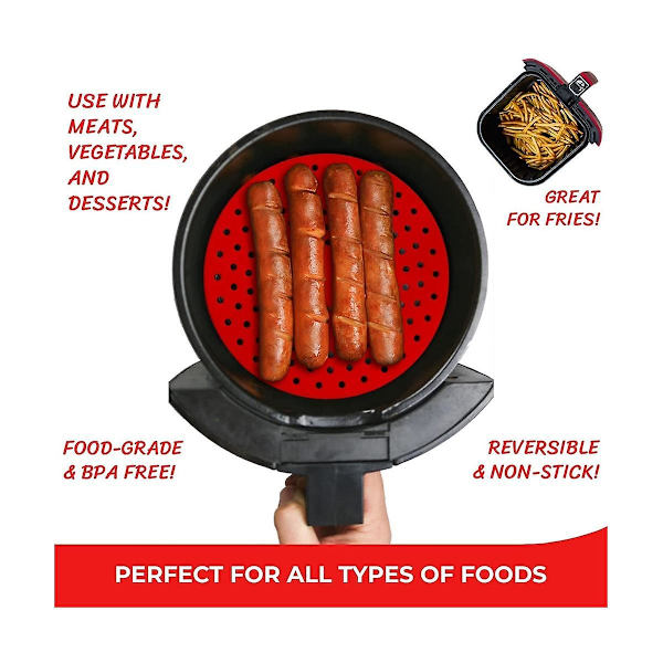 Ninja, Instant Vortex, Gourmia - Uusiokäyttöiset Vuoraukset Tarvikkeet