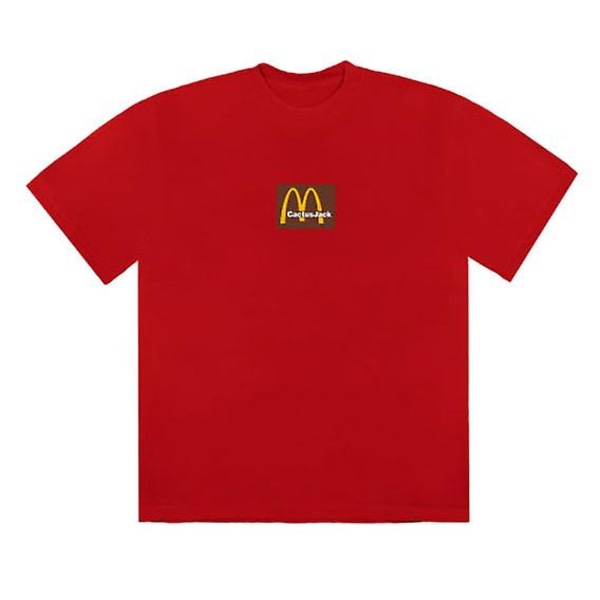 Cactus Jack X McDonalds Sesam Röd T-shirt XXXL