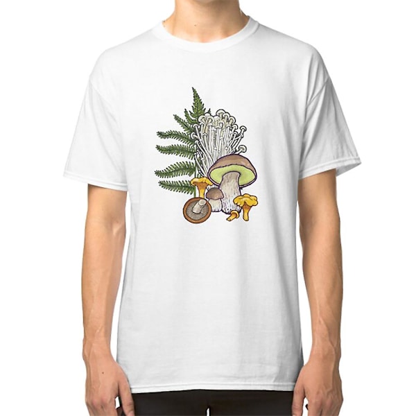 Mushroom Forest T-skjorte M