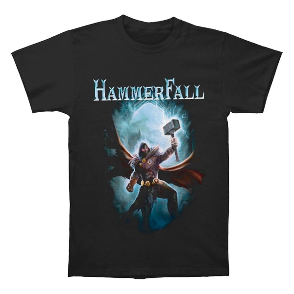 Hammerfall Hector Hammer Tour Svart T-shirt L