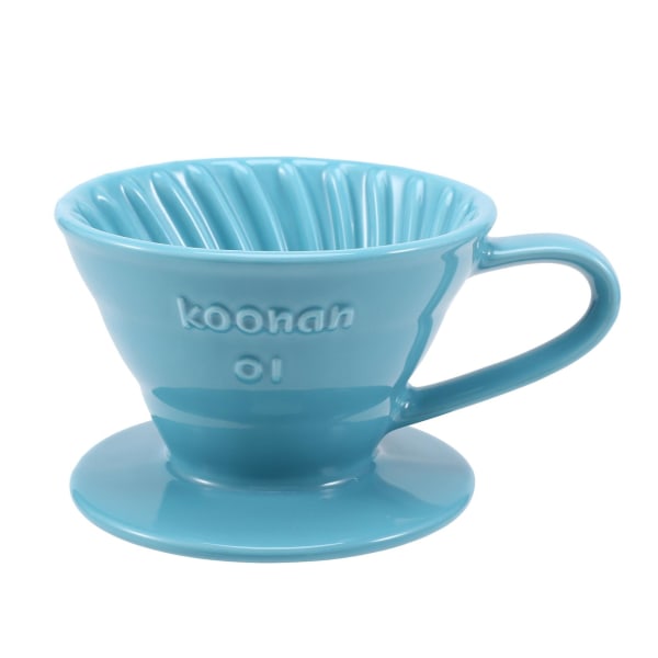 Keramisk Handbrygg Kaffefilterkopp Konisk Filter Kaffedroppset Hushållskaffemaskin P