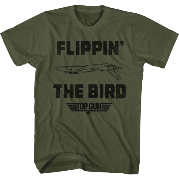 Flippin' The Bird Top Gun T-paita M