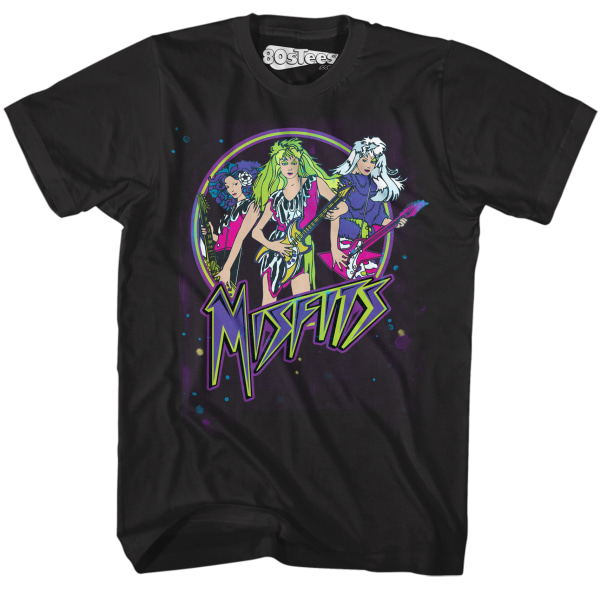 Mænds Misfits Rock T-shirt L