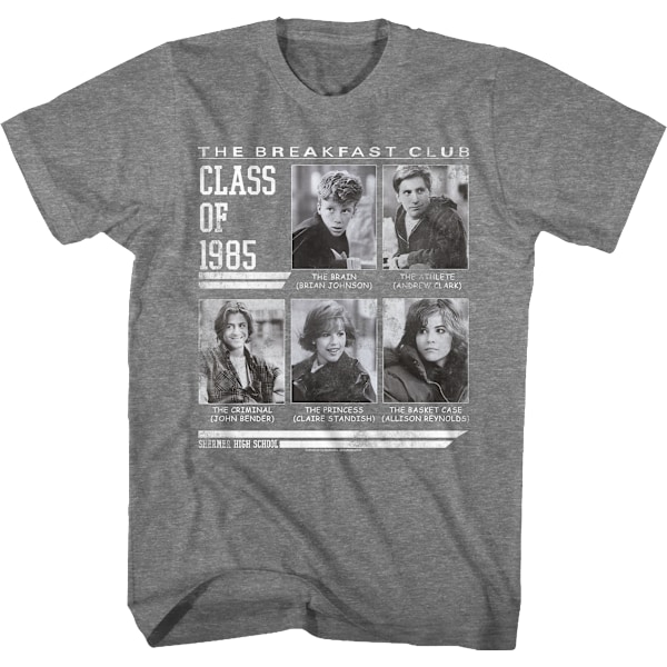 Vintage Årsbok Klass av 1985 The Breakfast Club T-Shirt XXL