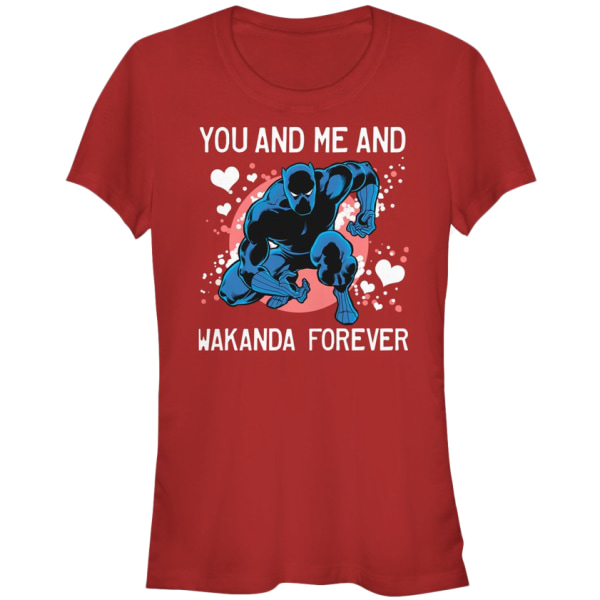 Damer You And Me And Wakanda Forever Black Panther T-shirt Ny M