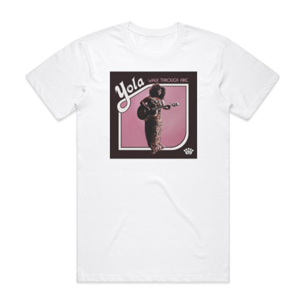 Yola Walk Through Fire Album Cover T-shirt Hvid M