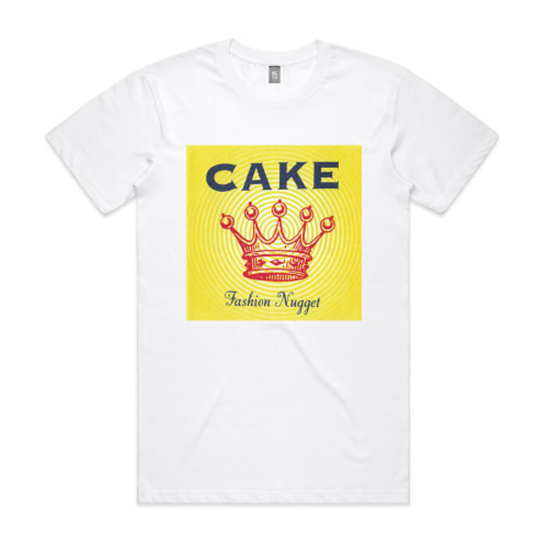 Cake Fashion Nugget Album Cover T-skjorte Hvit XL