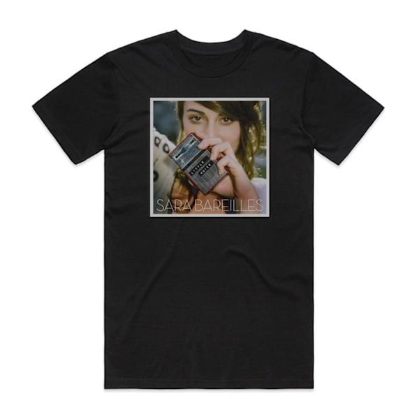Sara Bareilles Little Voice Album Cover T-shirt Sort XL