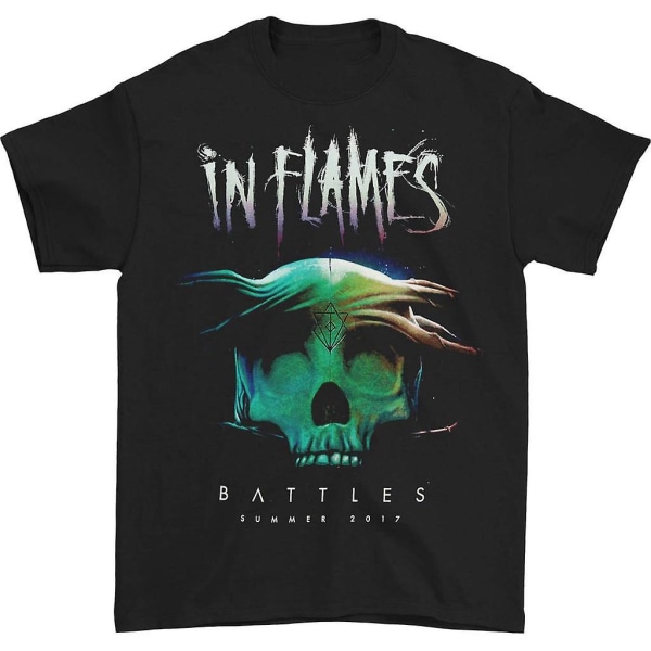 In Flames Battles 2017 Summer Tour T-shirt M