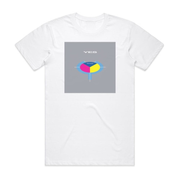 Yes 90125 Album Cover T-Shirt White XXL