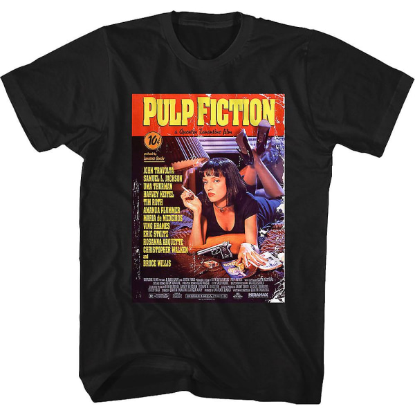 Vintage filmaffisch Pulp Fiction T-shirt L