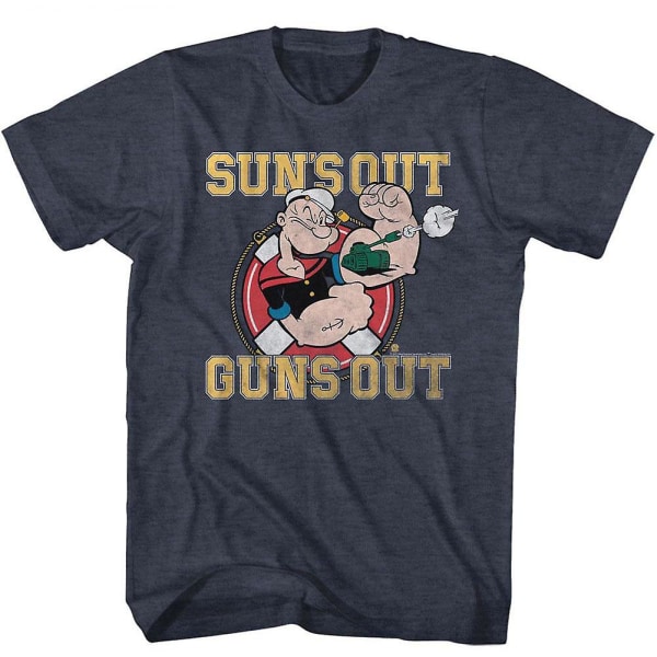 Popeye Suns Out Guns Out T-paita XL