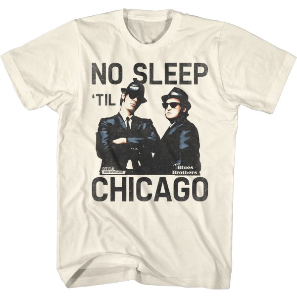 No Sleep 'Til Chicago Blues Brothers T-shirt S